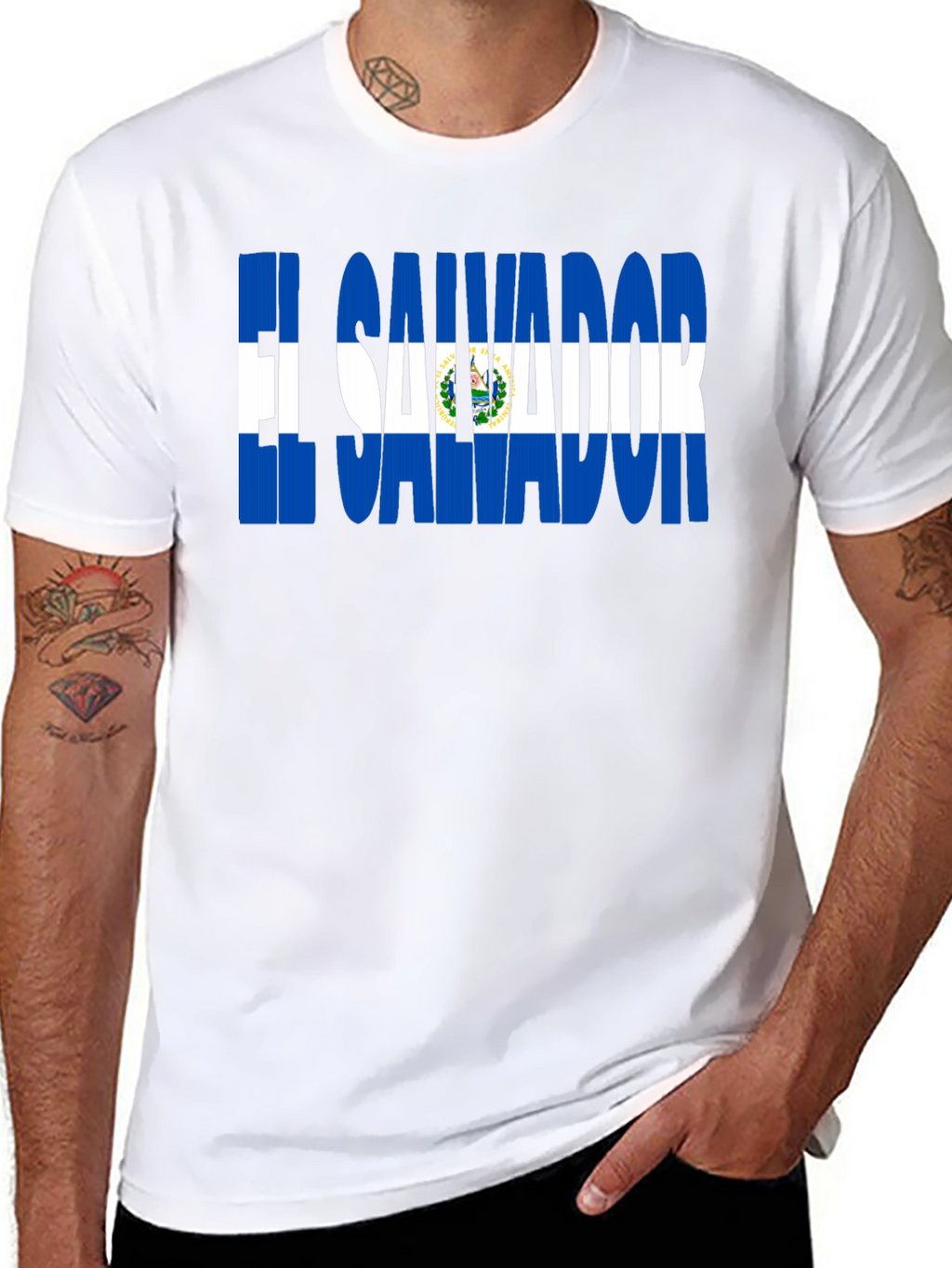 El Salvador Flag T-Shirt - Patriotic Pride