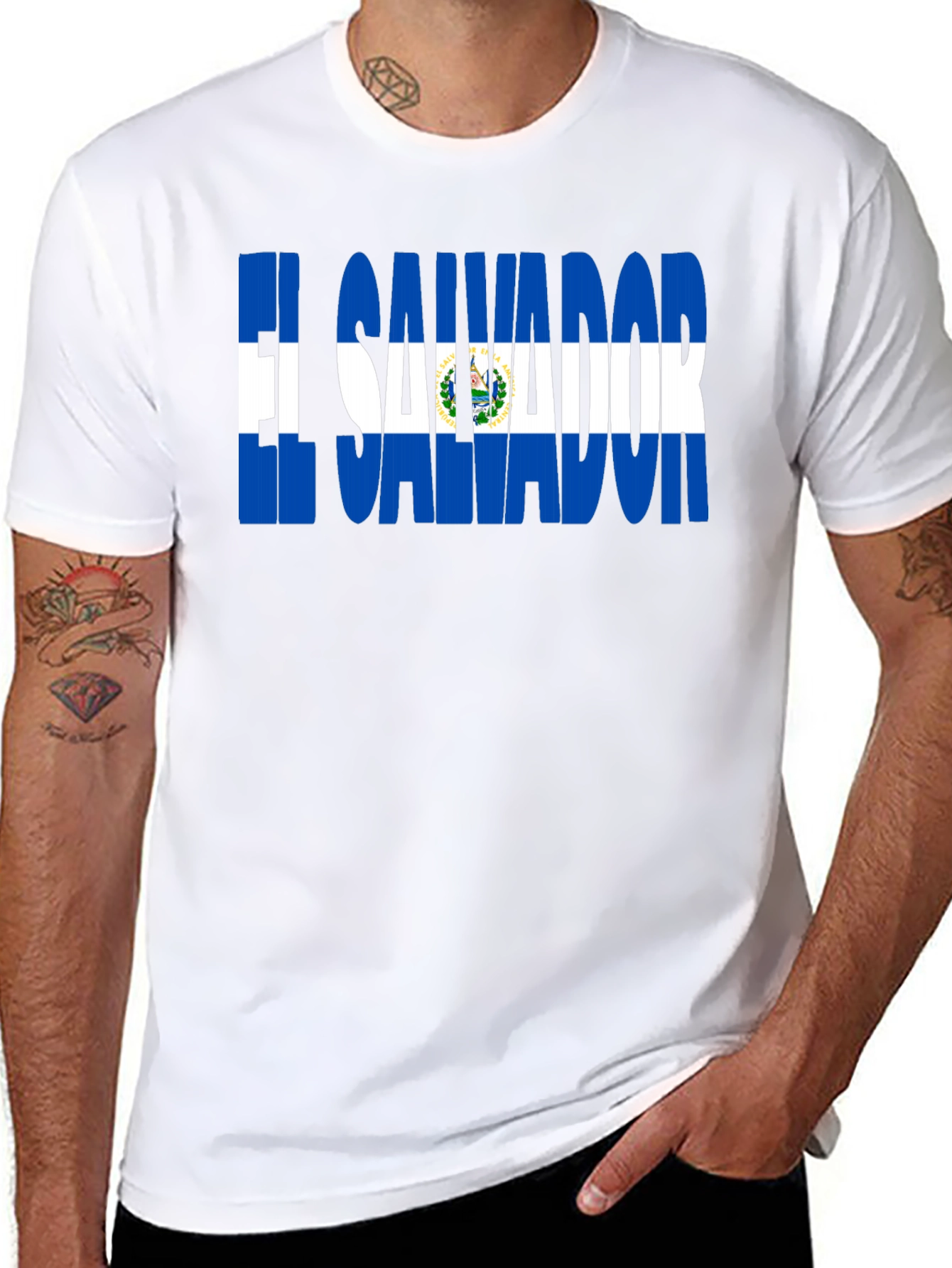 El Salvador Flag T-Shirt - Patriotic Pride
