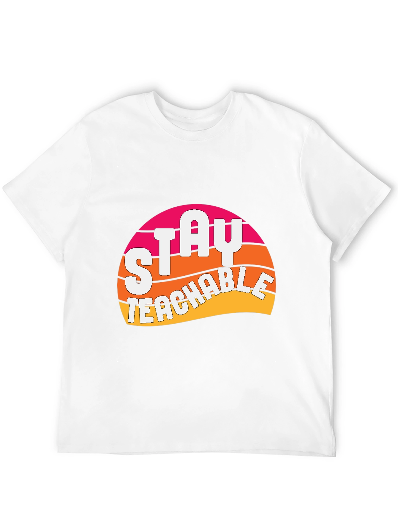 Stay Teachable Graphic T-Shirt - Retro Design