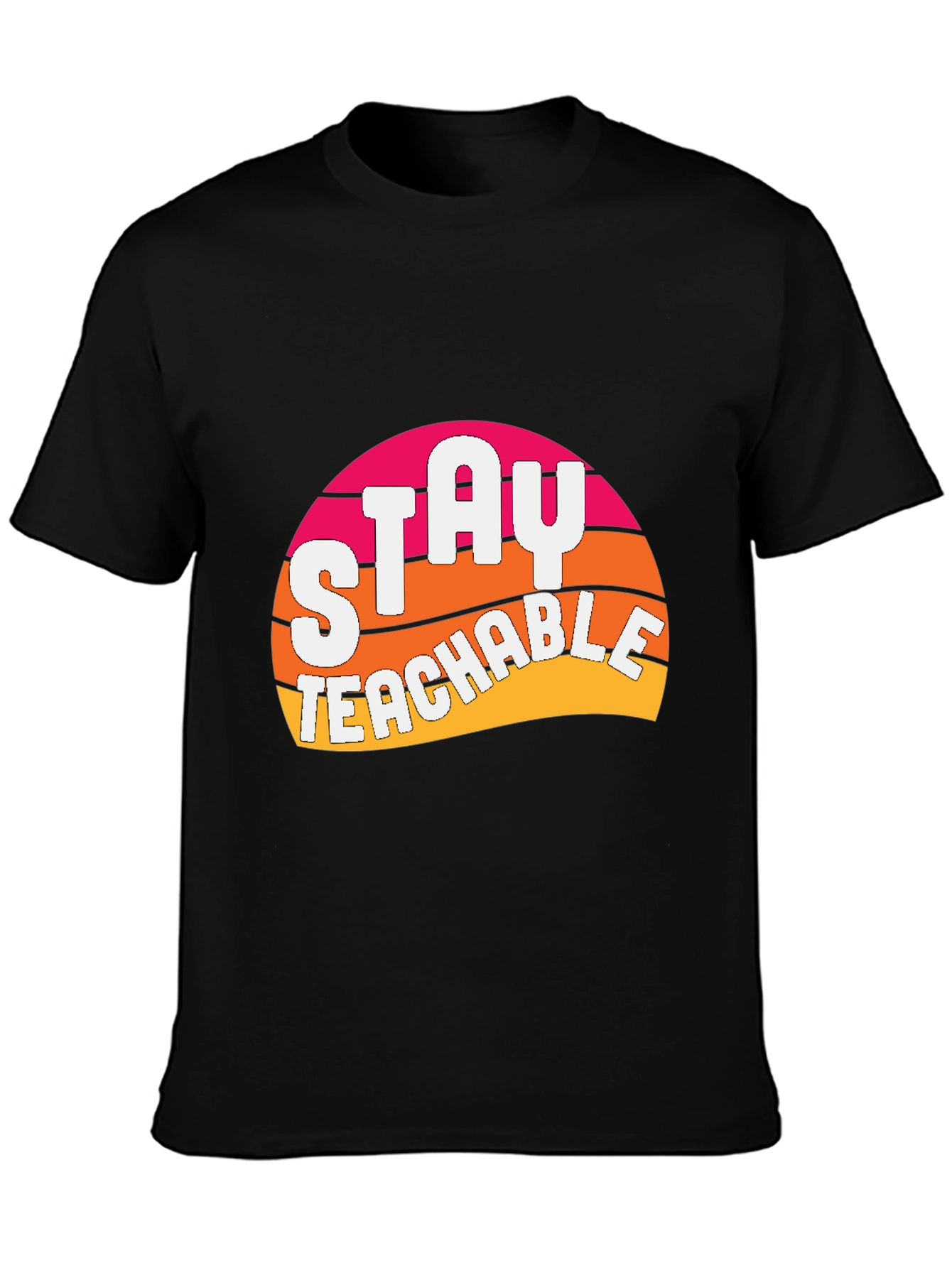 Stay Teachable Graphic T-Shirt - Retro Design