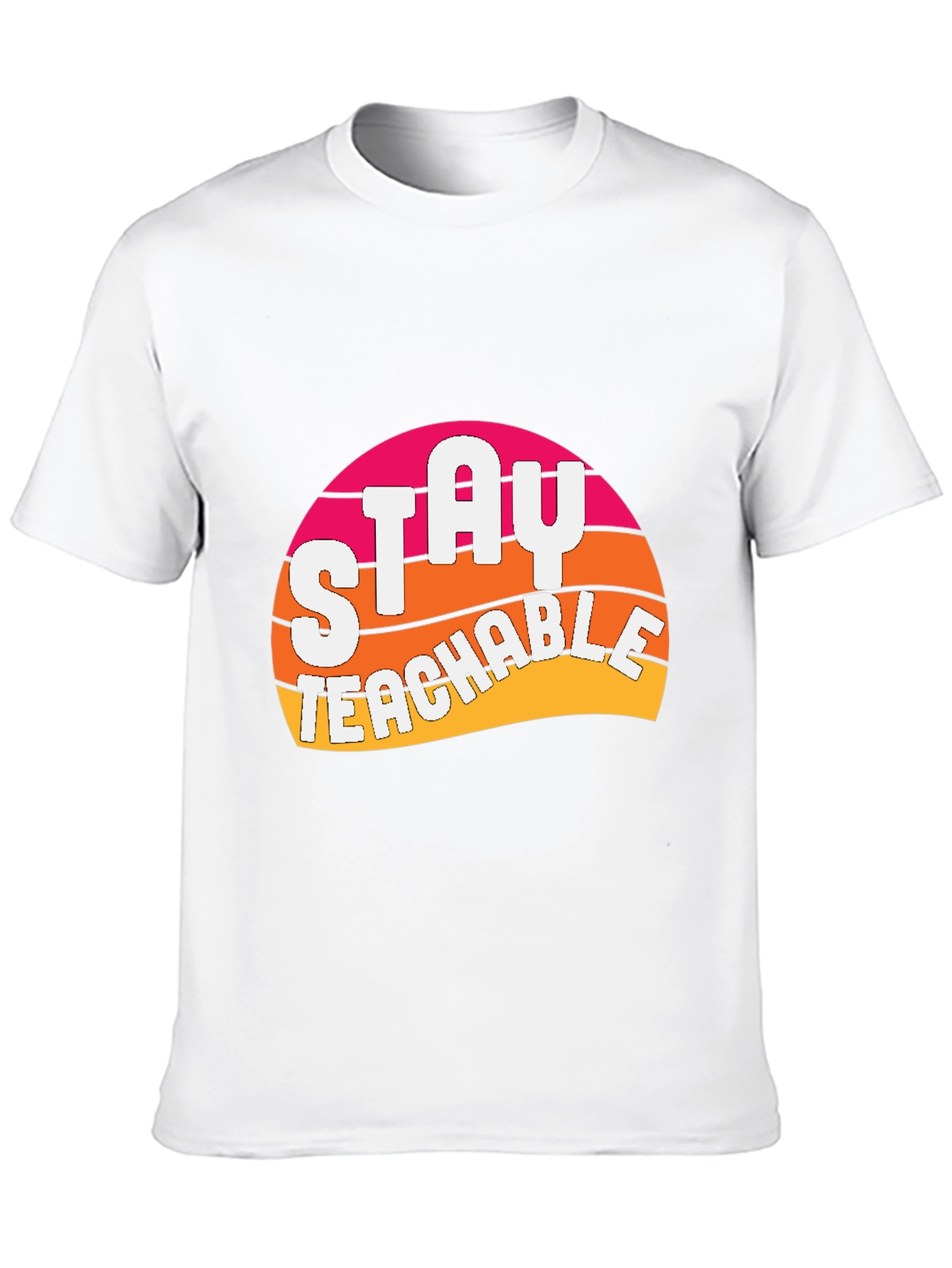 Stay Teachable Graphic T-Shirt - Retro Design
