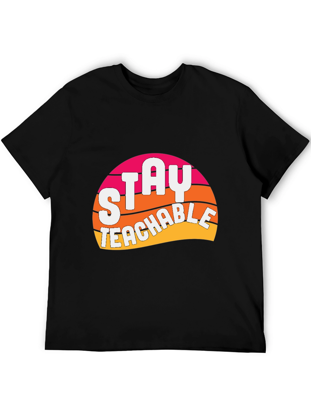 Stay Teachable Graphic T-Shirt - Retro Design