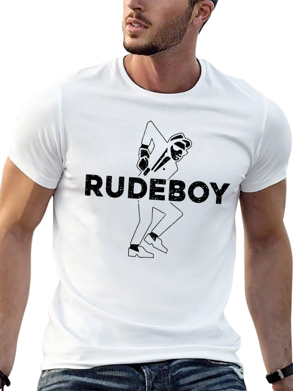 RUDEBOY Graphic Tee - Stylish & Unique Design