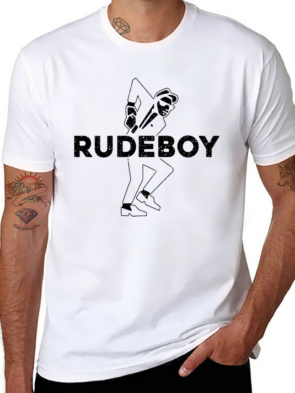 RUDEBOY Graphic Tee - Stylish & Unique Design