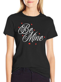 Be Mine Valentines Day Graphic Tee