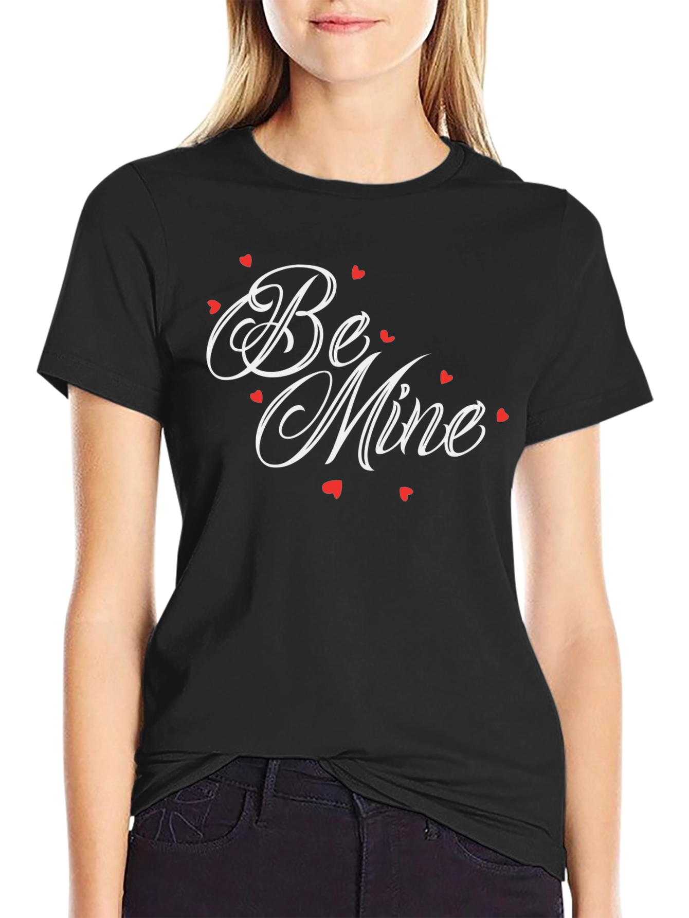 Be Mine Valentines Day Graphic Tee