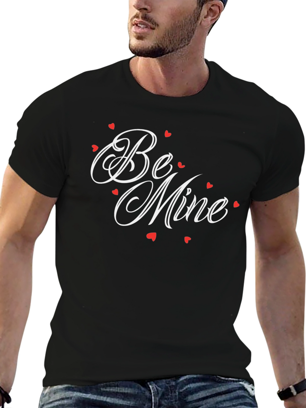 Be Mine Valentines Day Graphic Tee