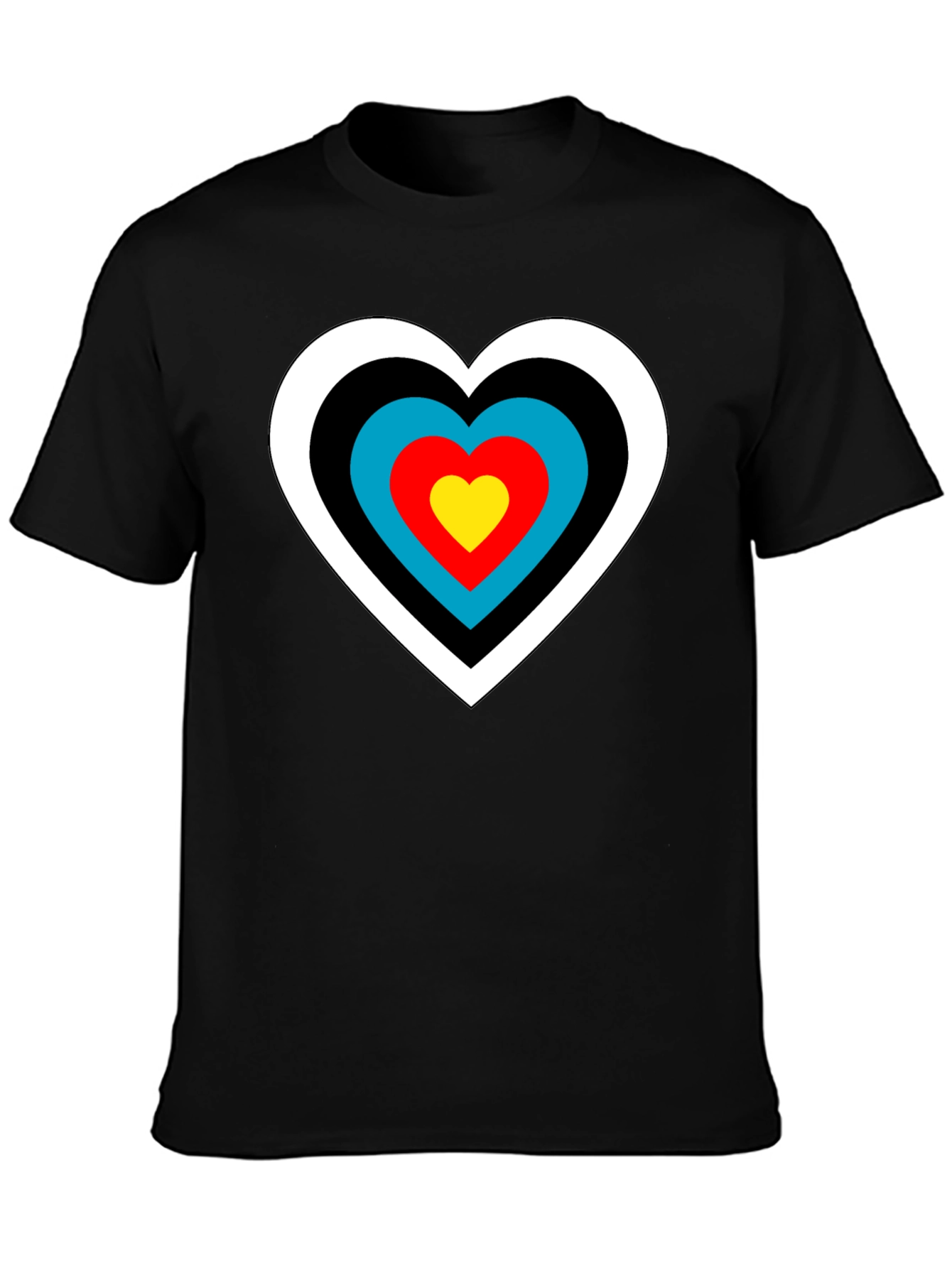 Heart Target T-Shirt - Archery Love Tee