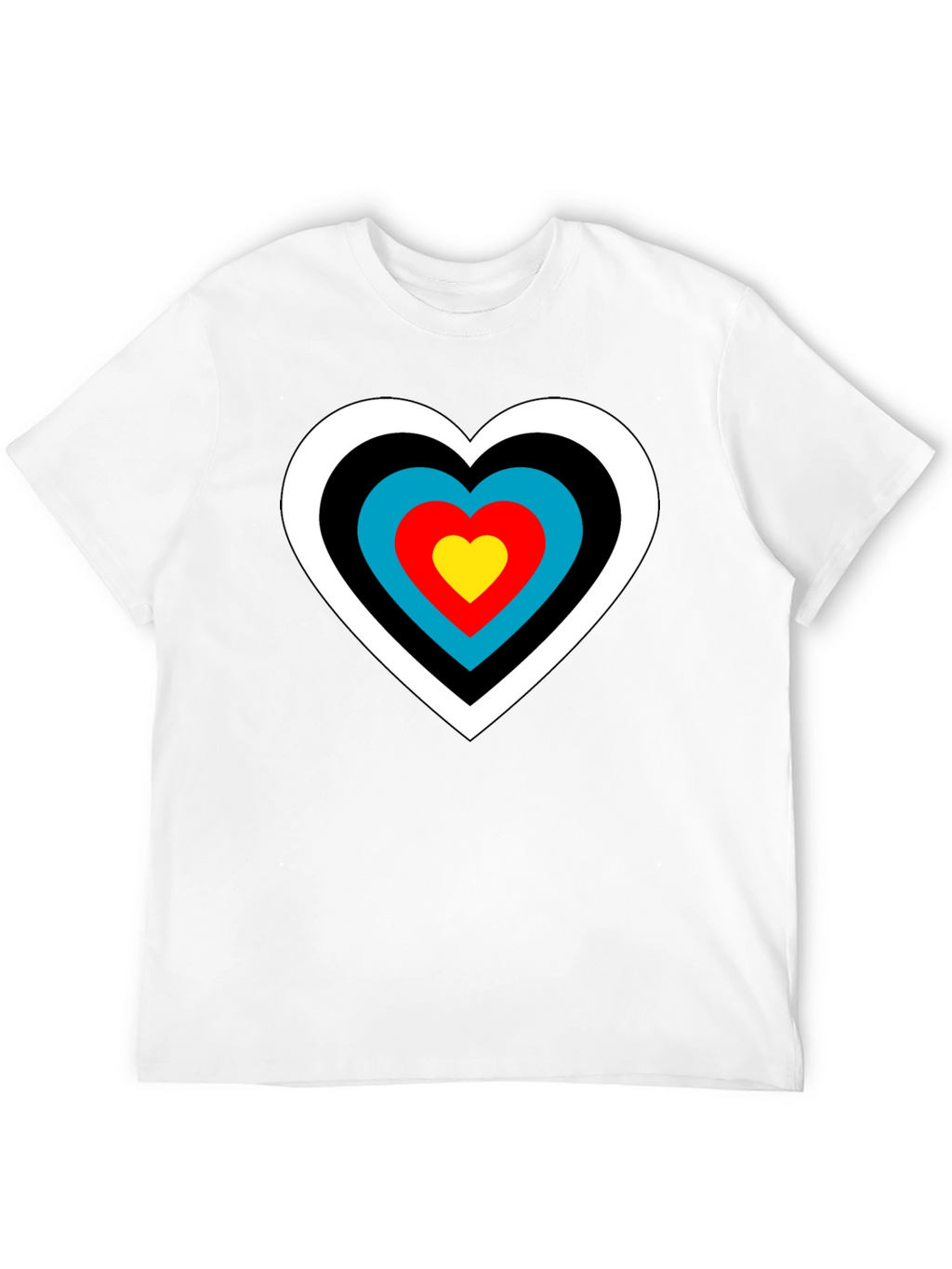 Heart Target T-Shirt - Archery Love Tee