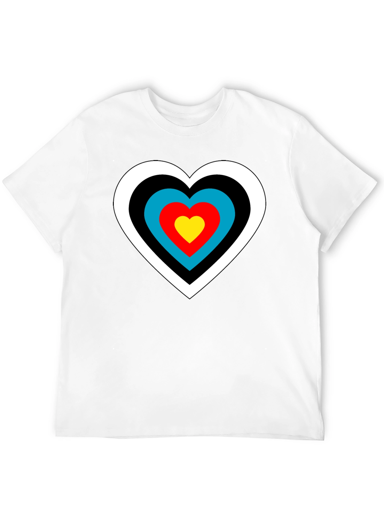 Heart Target T-Shirt - Archery Love Tee