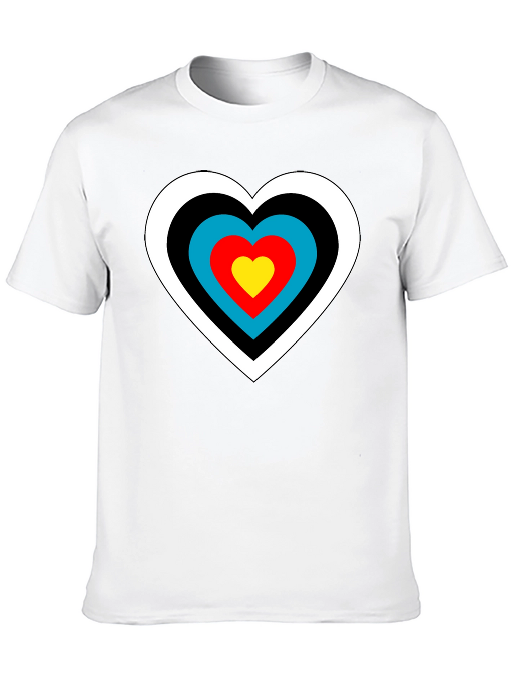 Heart Target T-Shirt - Archery Love Tee