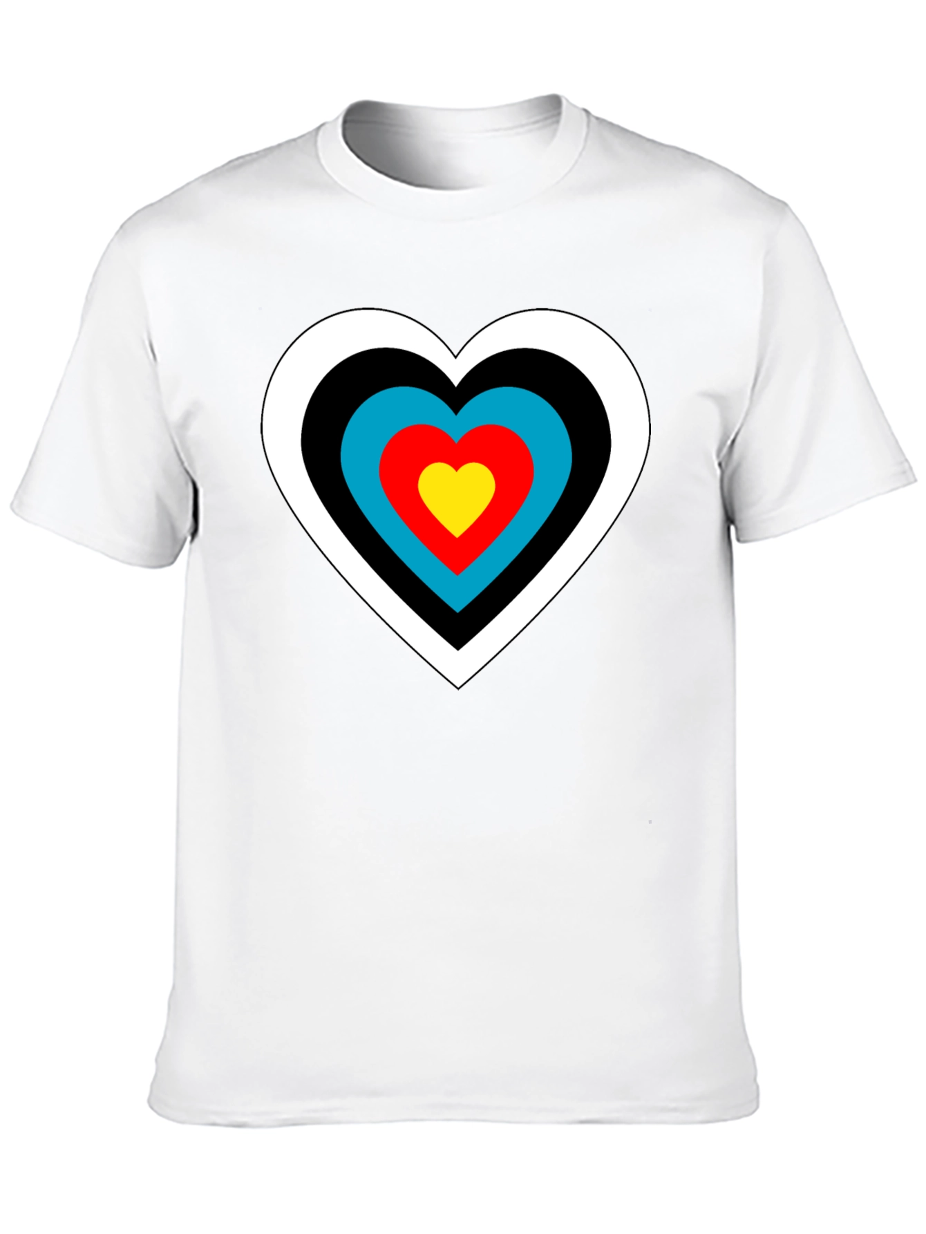 Heart Target T-Shirt - Archery Love Tee