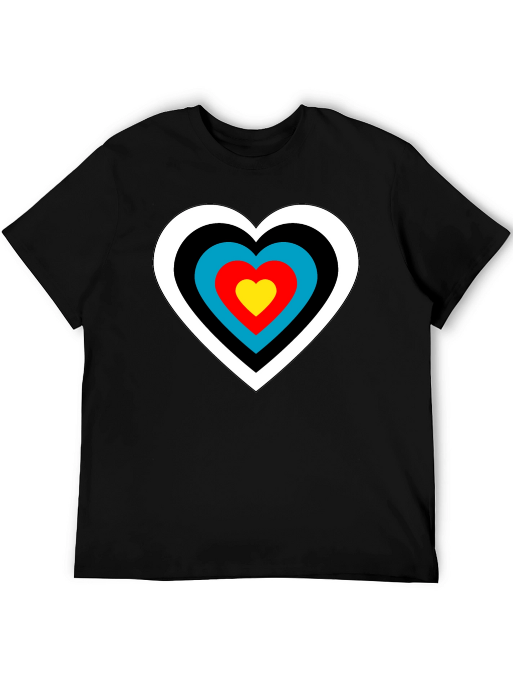 Heart Target T-Shirt - Archery Love Tee