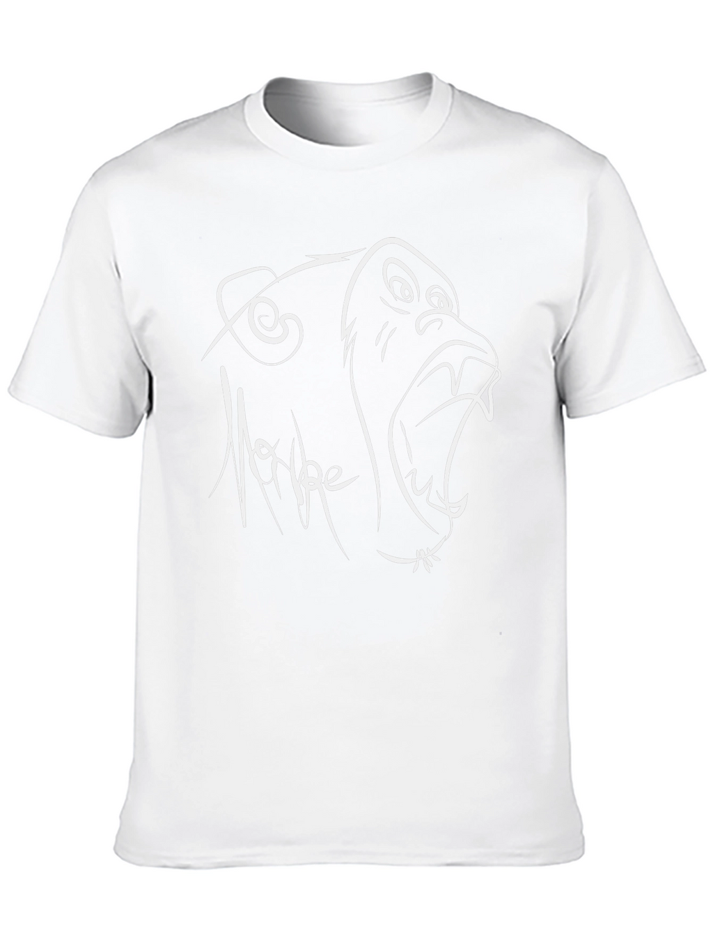 Cool Monkey Graphic Black T-Shirt