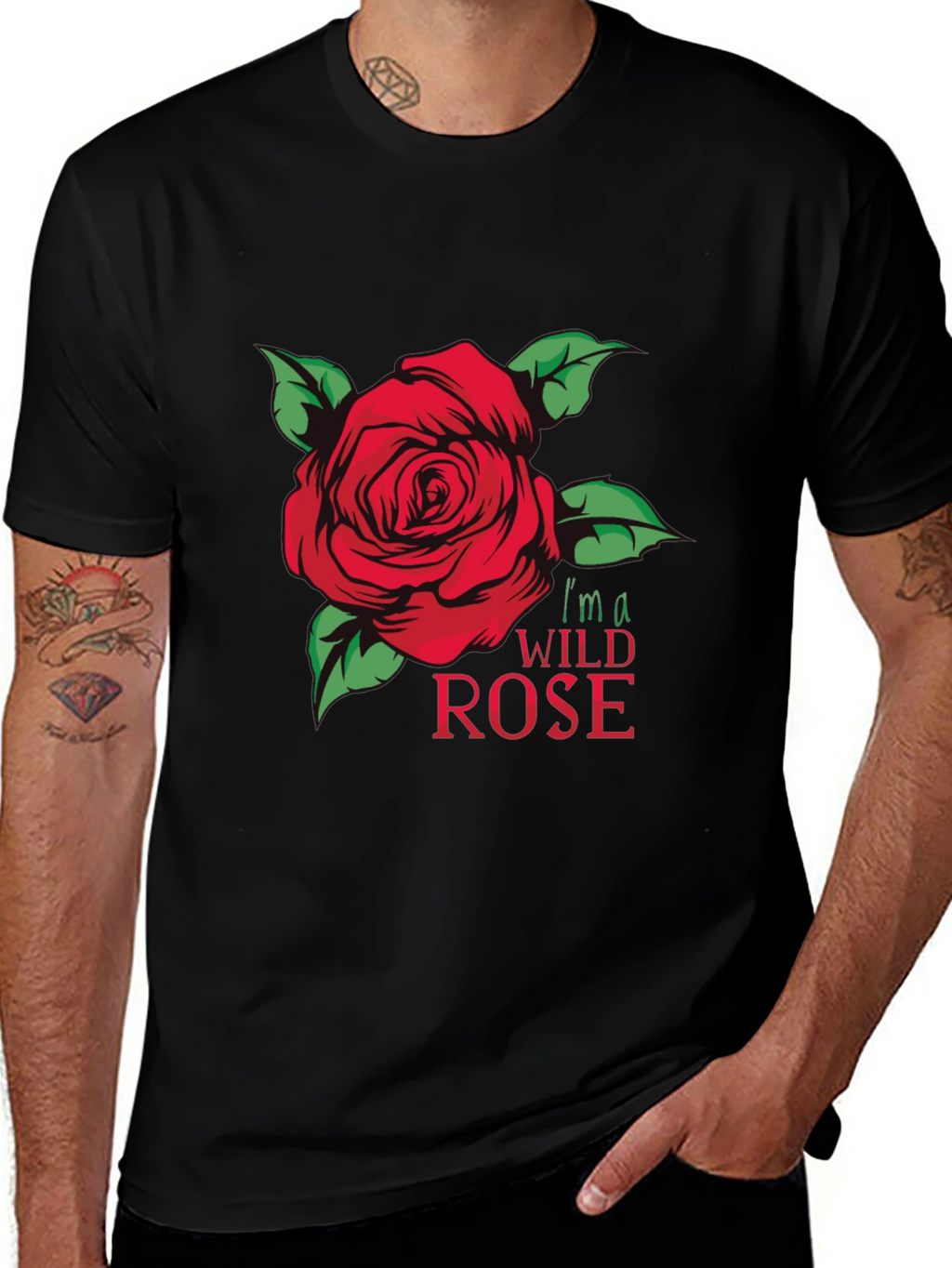 Wild Rose Graphic T-Shirt