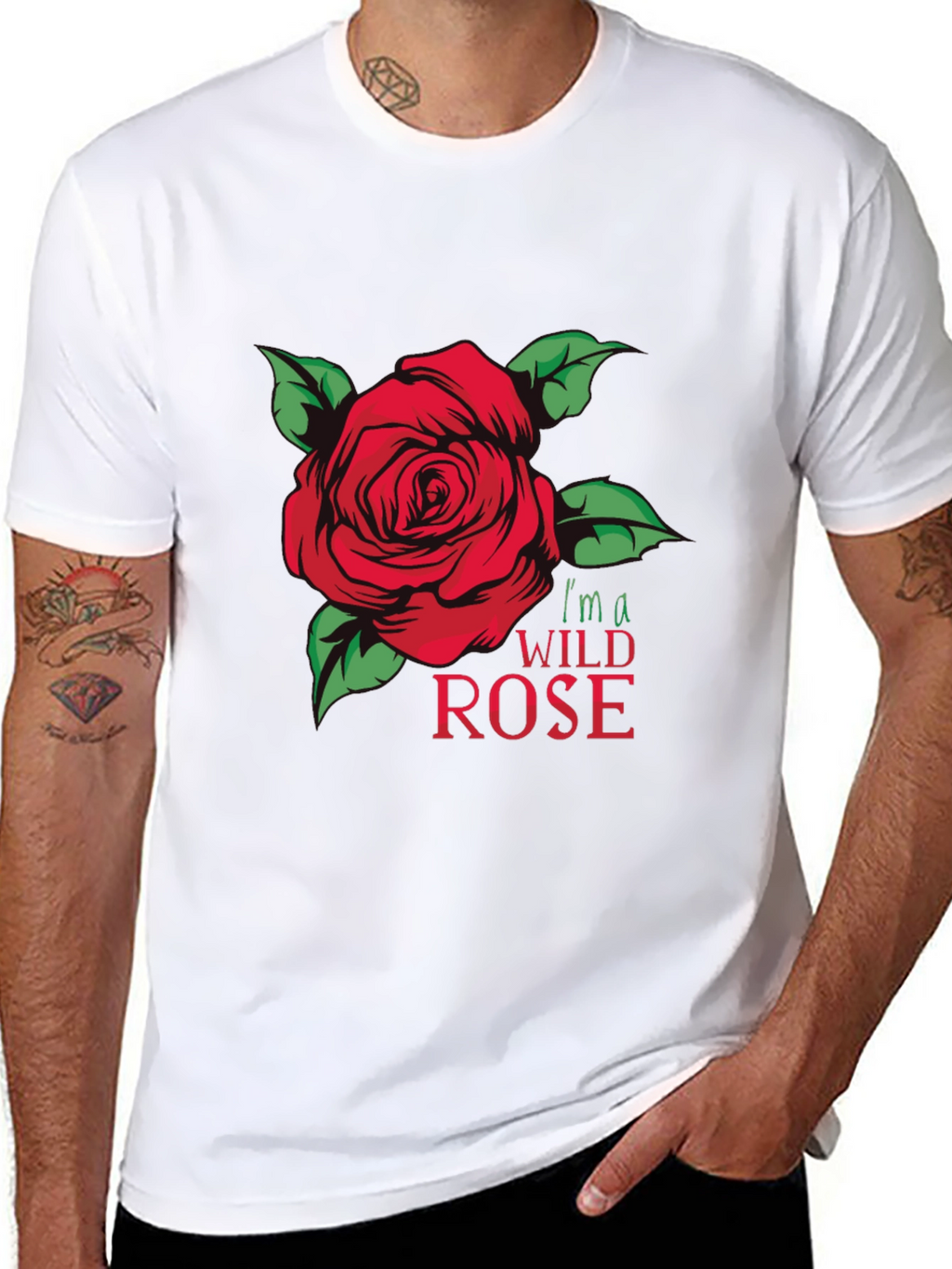 Wild Rose Graphic T-Shirt