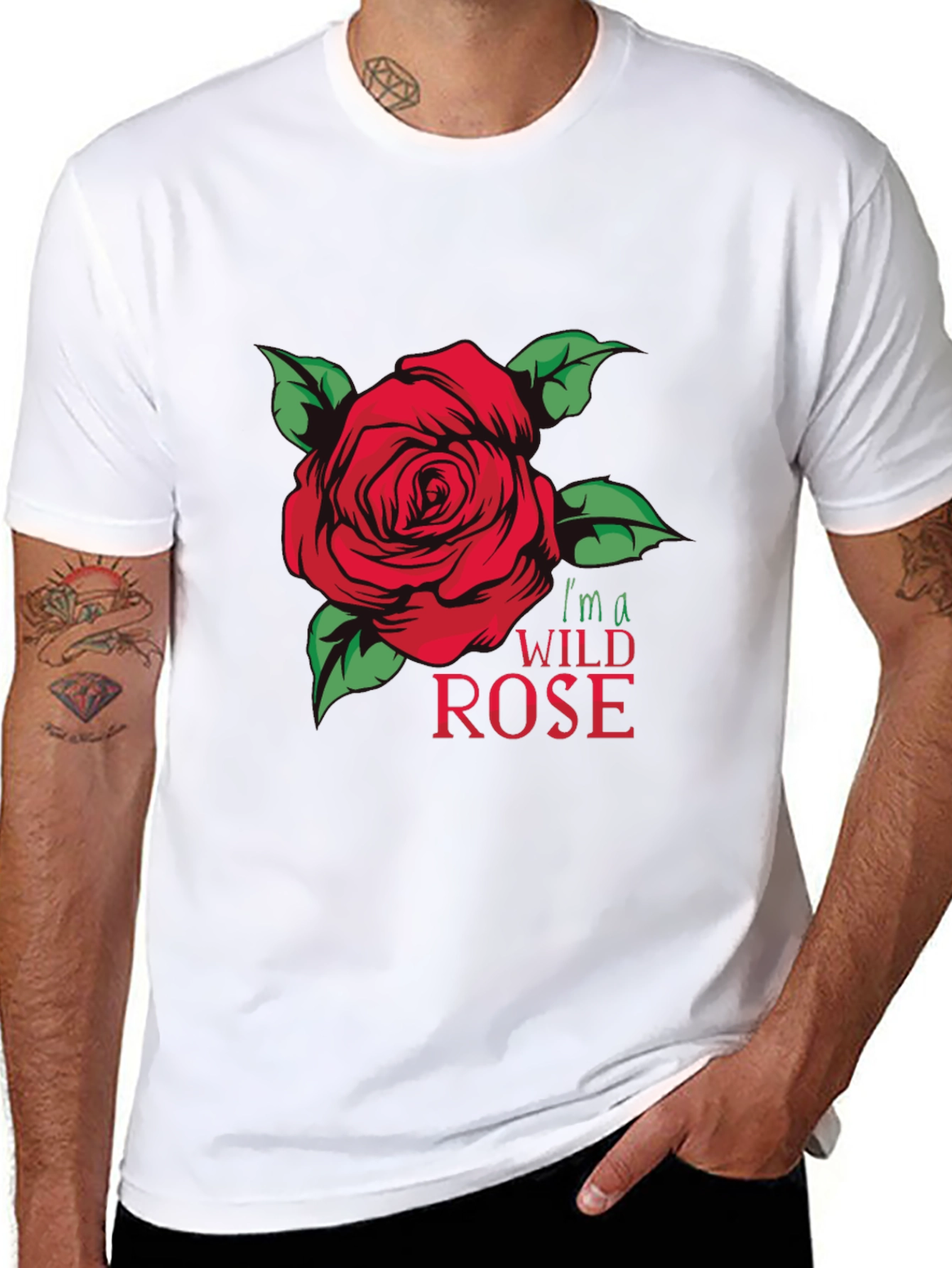 Wild Rose Graphic T-Shirt