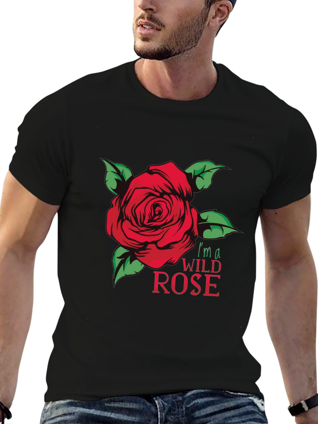 Wild Rose Graphic T-Shirt