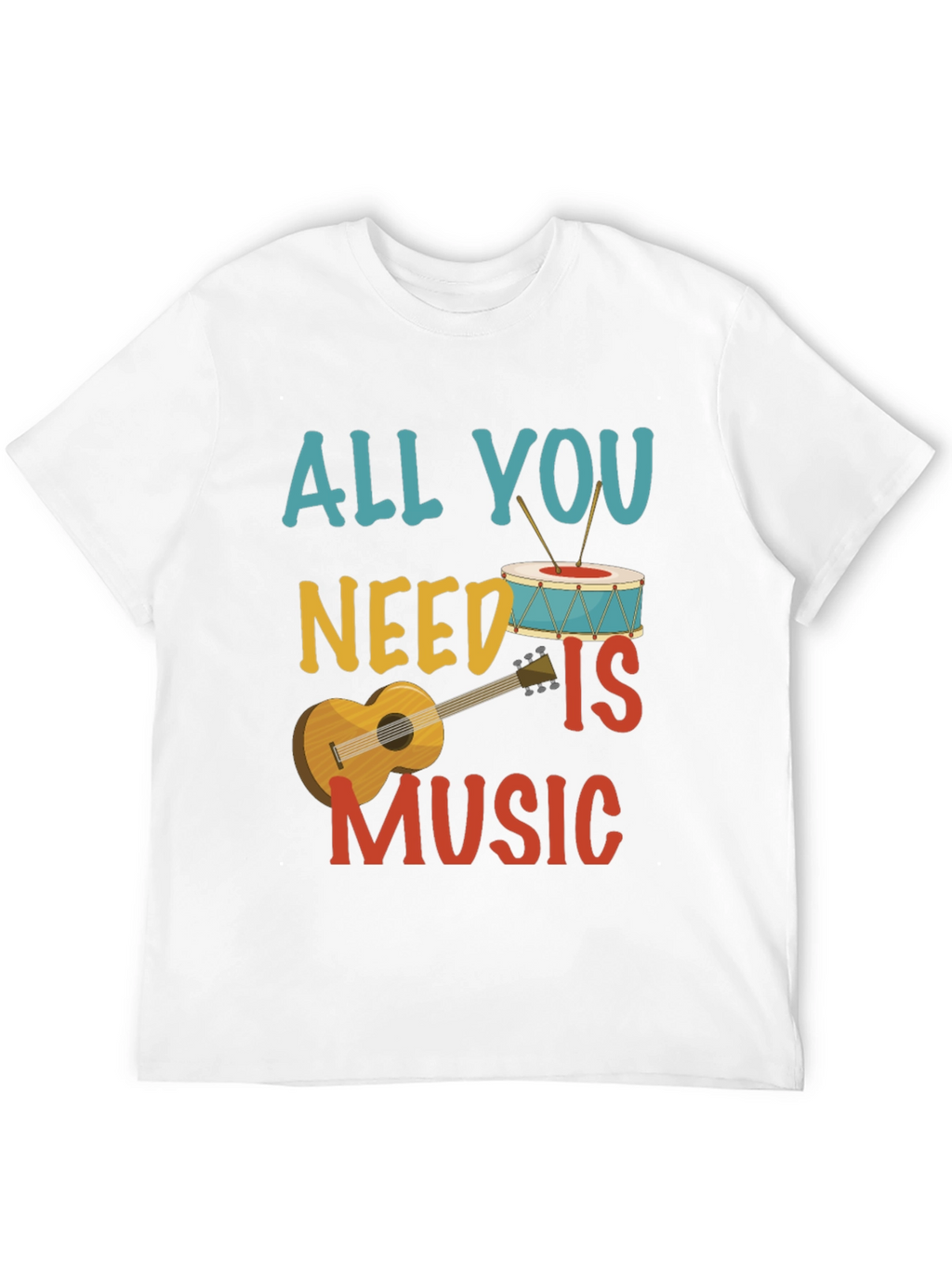 Music Lovers T-Shirt: All You Need Is Music