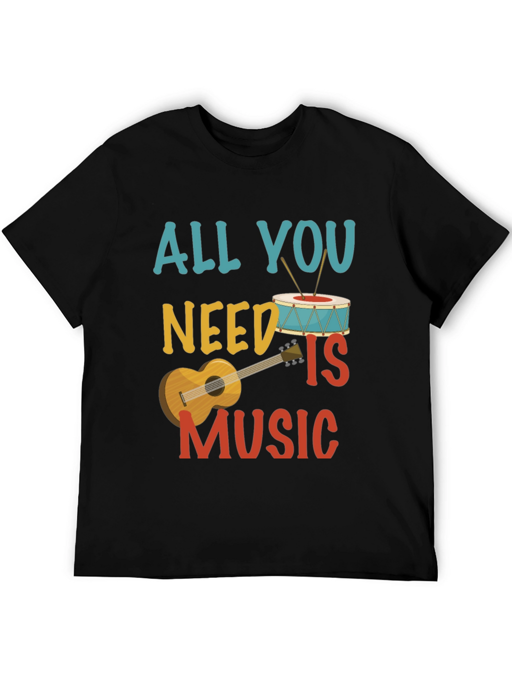 Music Lovers T-Shirt: All You Need Is Music