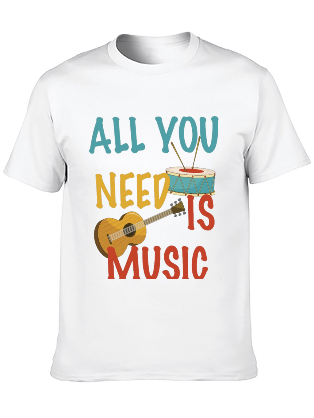 Music Lovers T-Shirt: All You Need Is Music