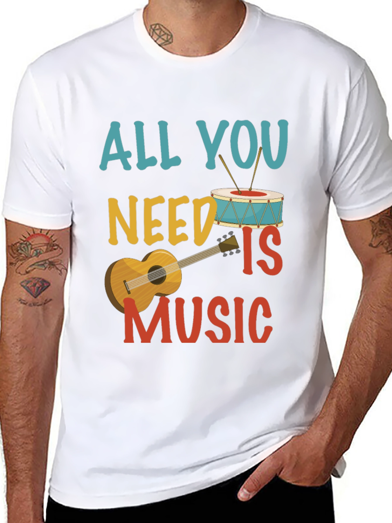 Music Lovers T-Shirt: All You Need Is Music