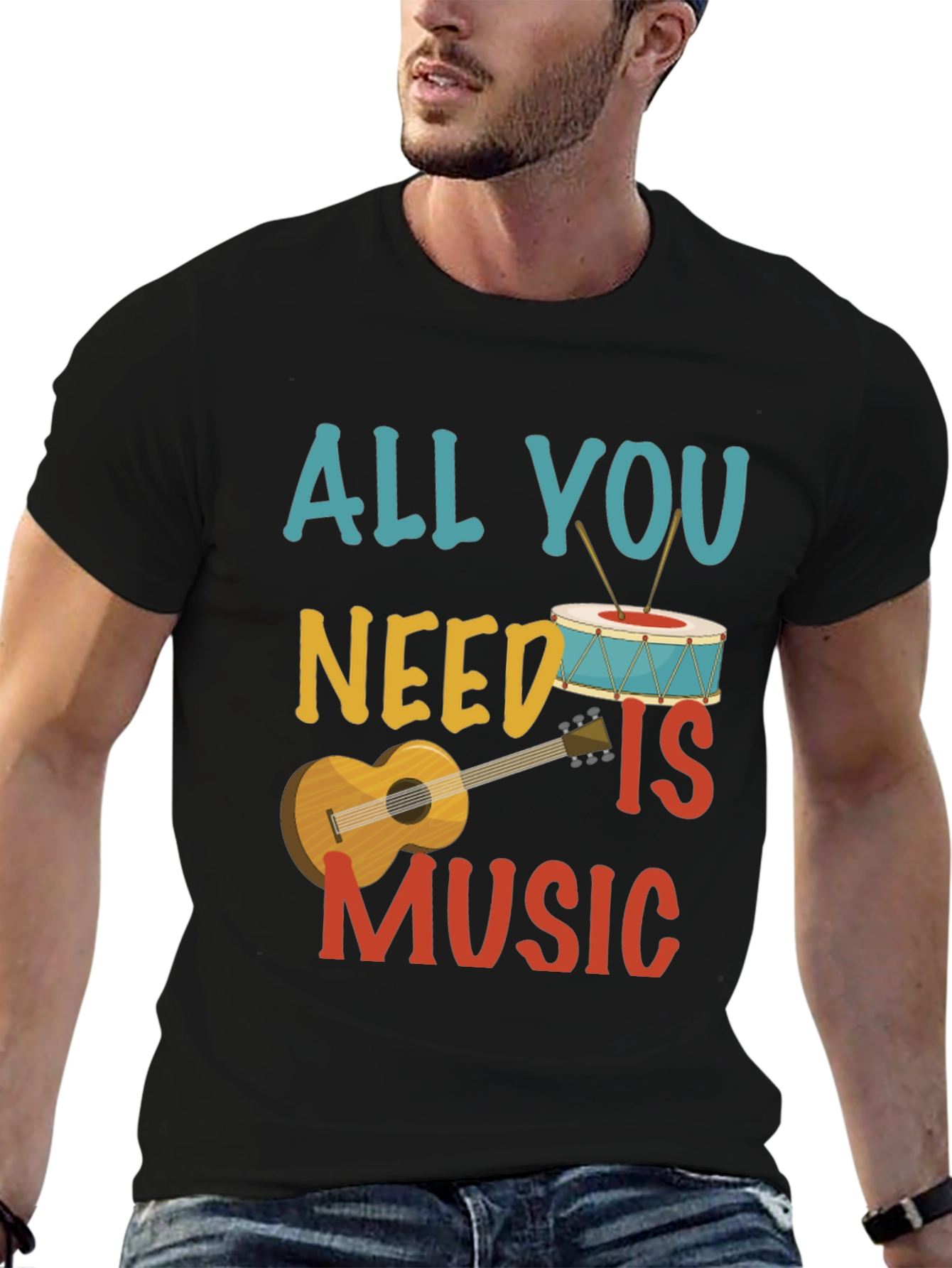 Music Lovers T-Shirt: All You Need Is Music