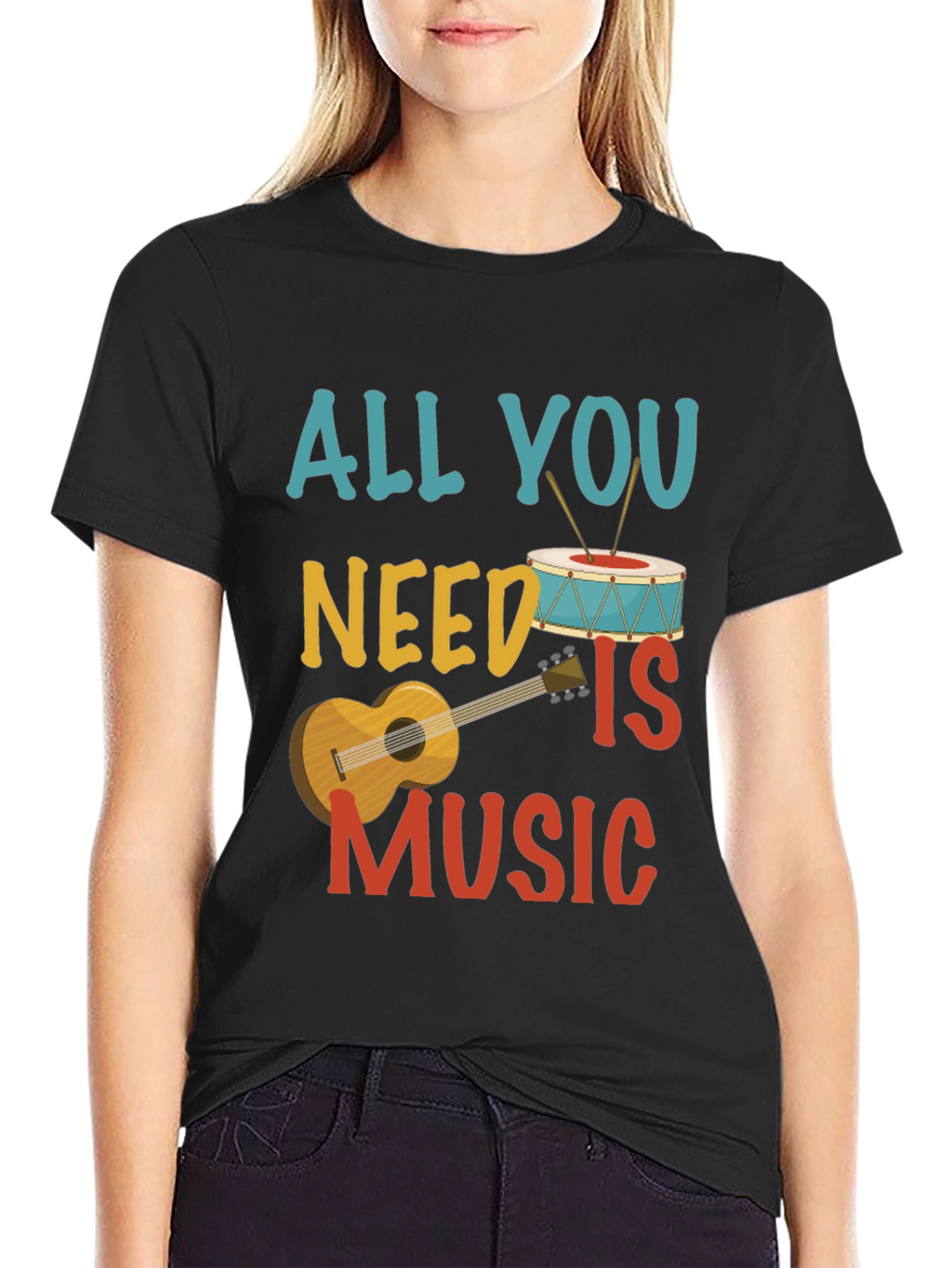 Music Lovers T-Shirt: All You Need Is Music