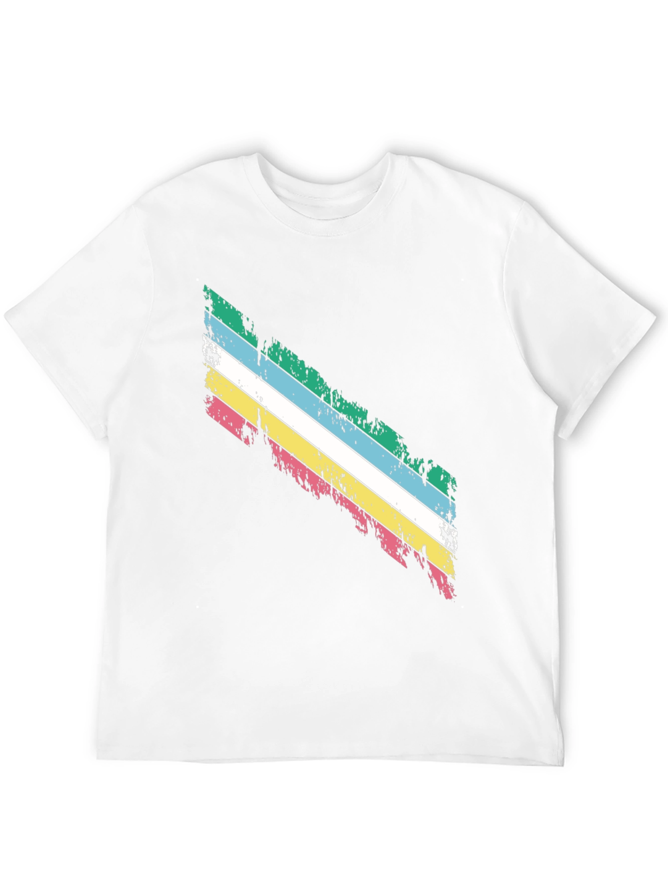 Retro Stripe Black T-Shirt - Casual Style