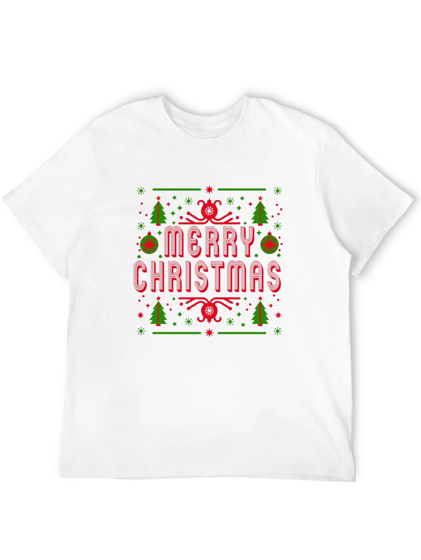 Merry Christmas Holiday Graphic Tee