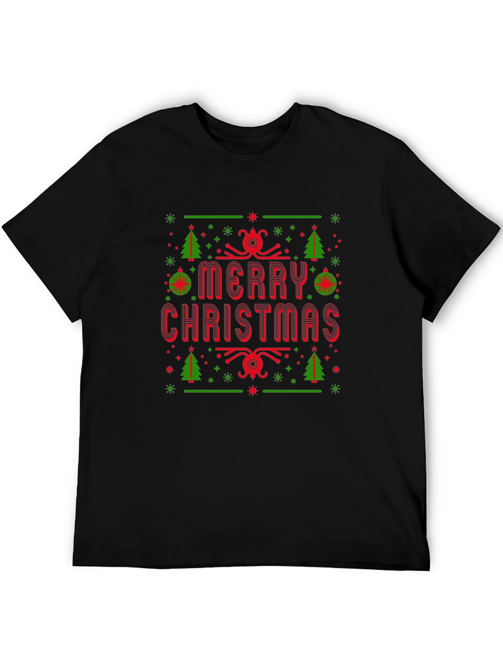 Merry Christmas Holiday Graphic Tee