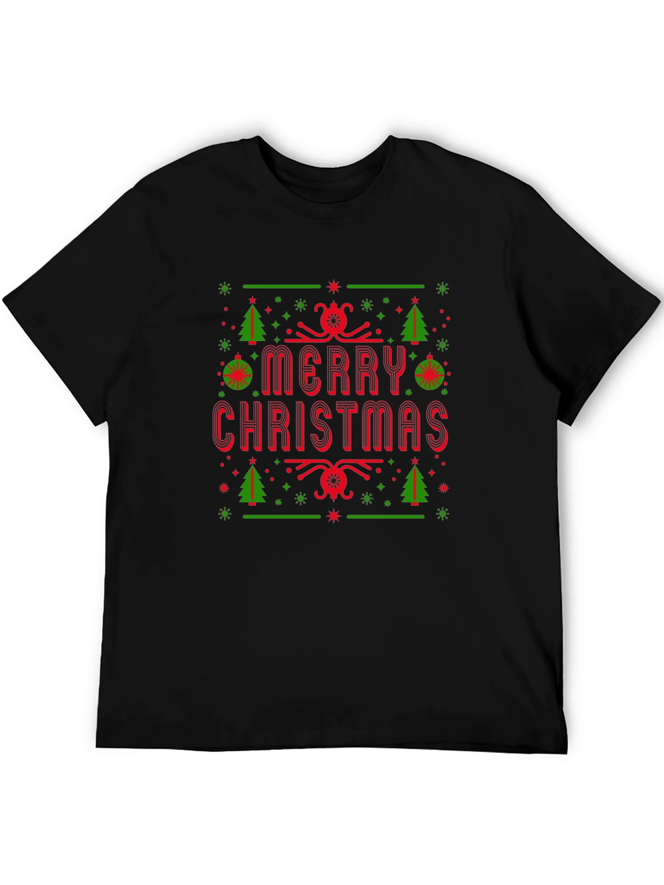 Merry Christmas Holiday Graphic Tee