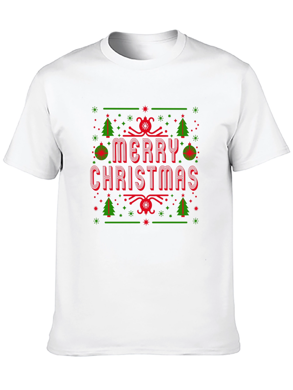 Merry Christmas Holiday Graphic Tee