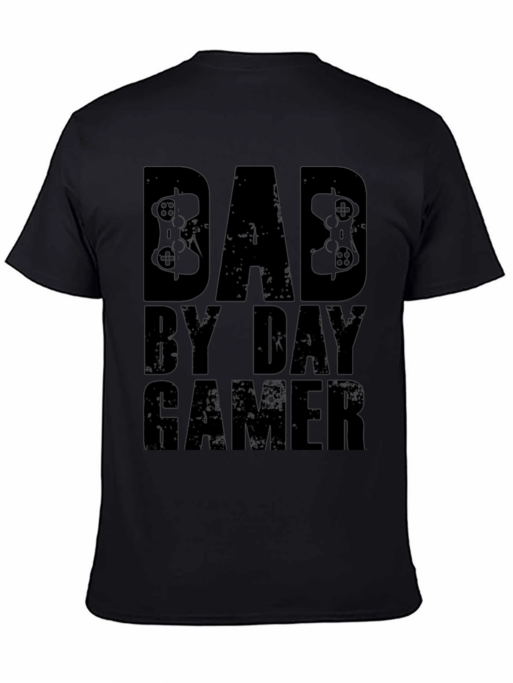 Dad By Day Gamer T-Shirt - Black