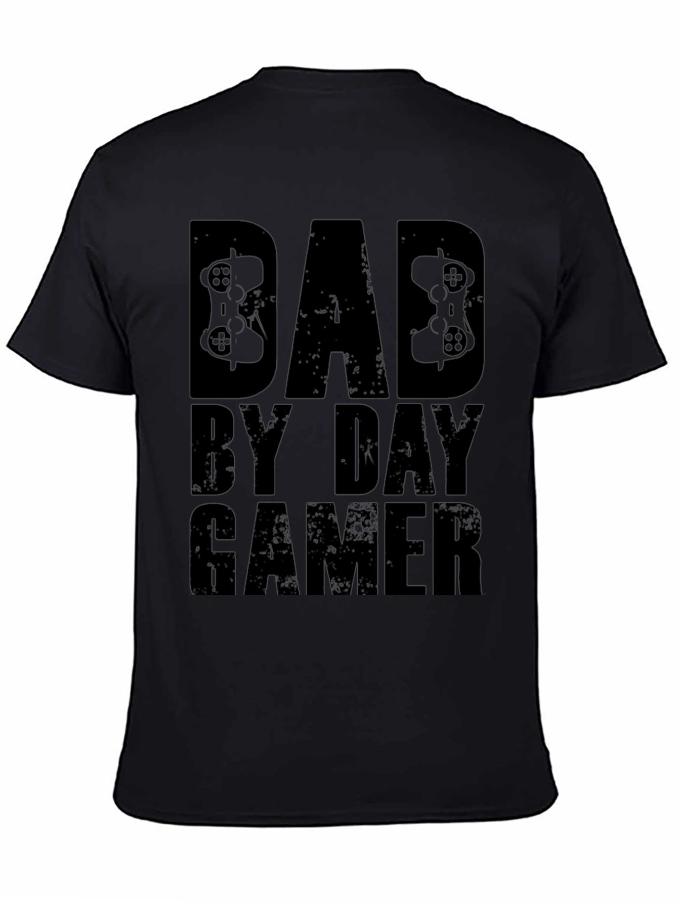 Dad By Day Gamer T-Shirt - Black