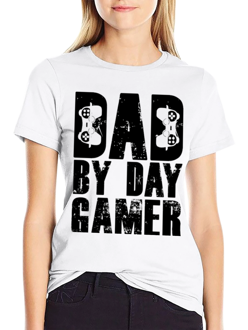 Dad By Day Gamer T-Shirt - Black