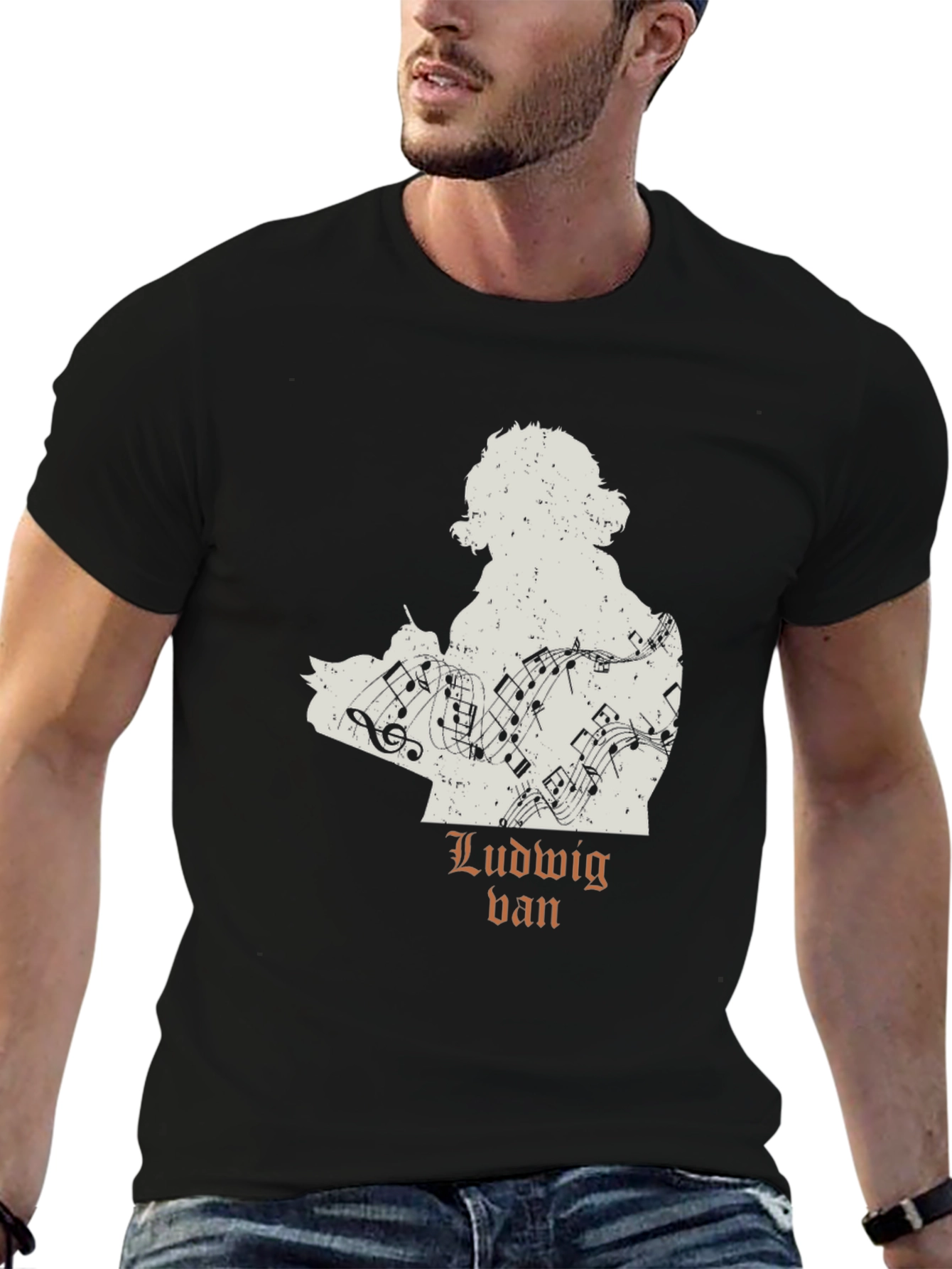 Ludwig van Beethoven Music T-Shirt