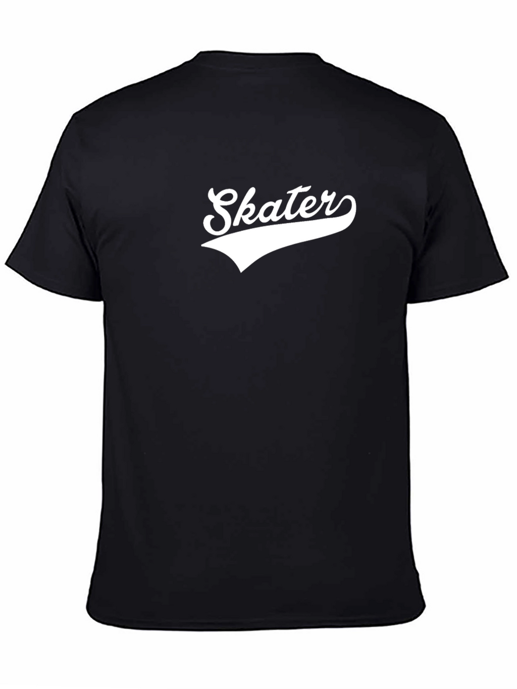 Skater Graphic Tee - Classic Style Black T-Shirt
