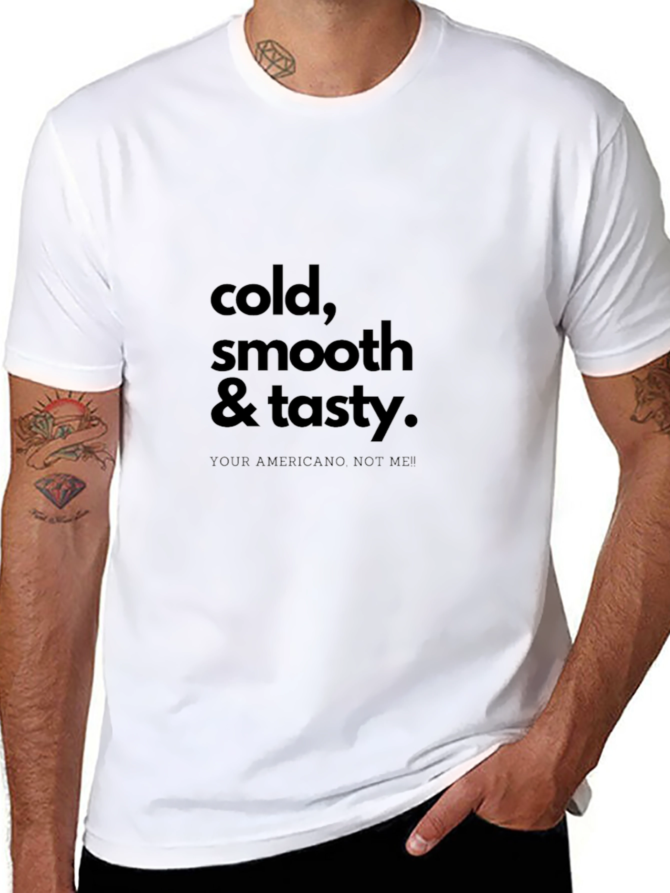 Cold Smooth & Tasty Black T-Shirt