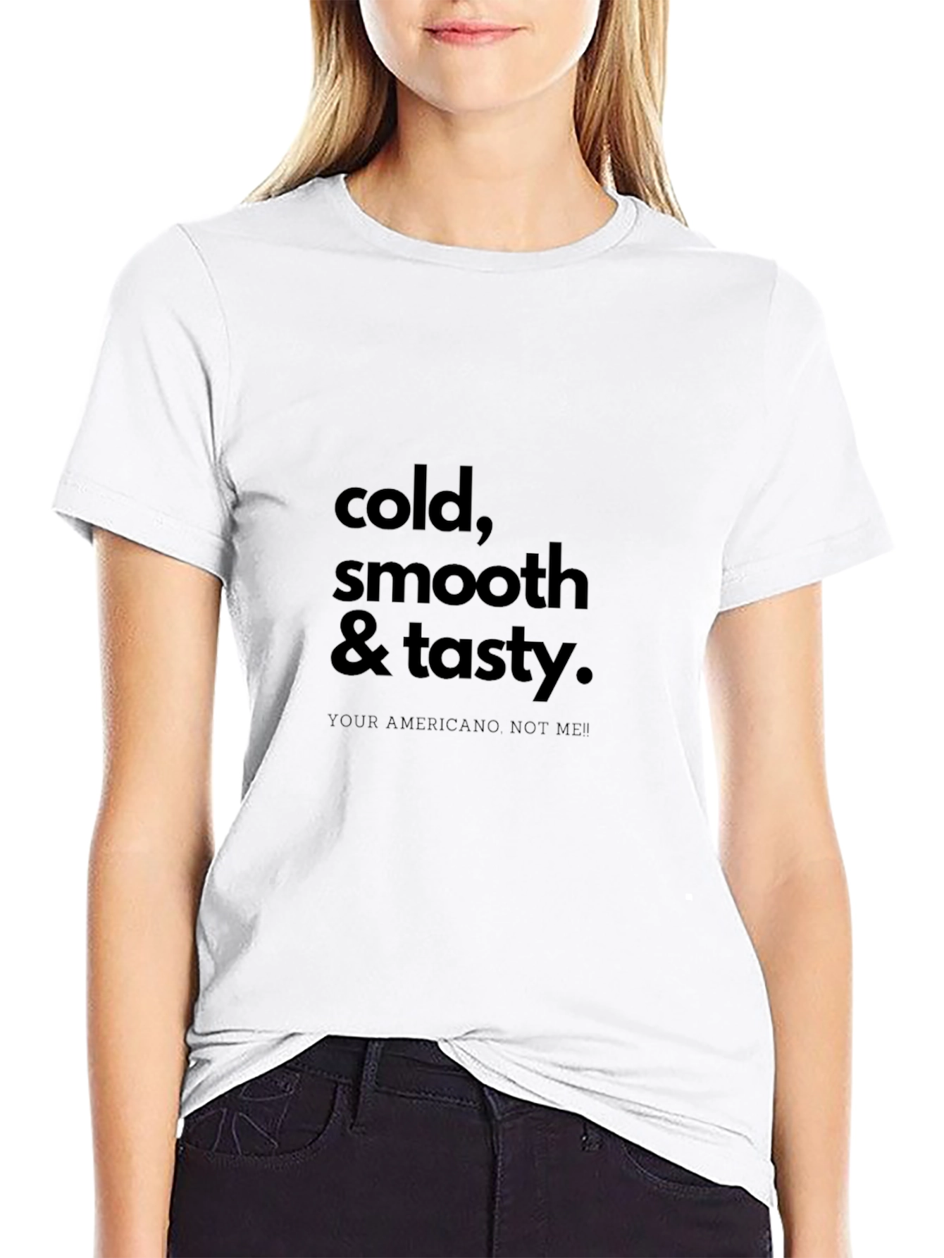 Cold Smooth & Tasty Black T-Shirt