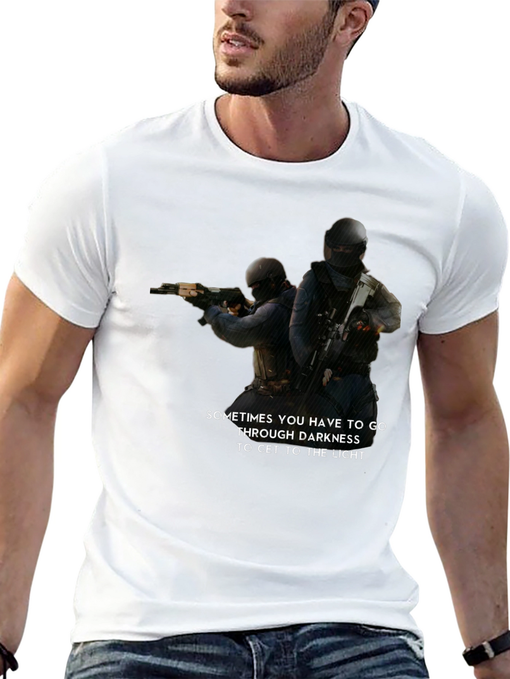 Tactical T-Shirt: Darkness to Light