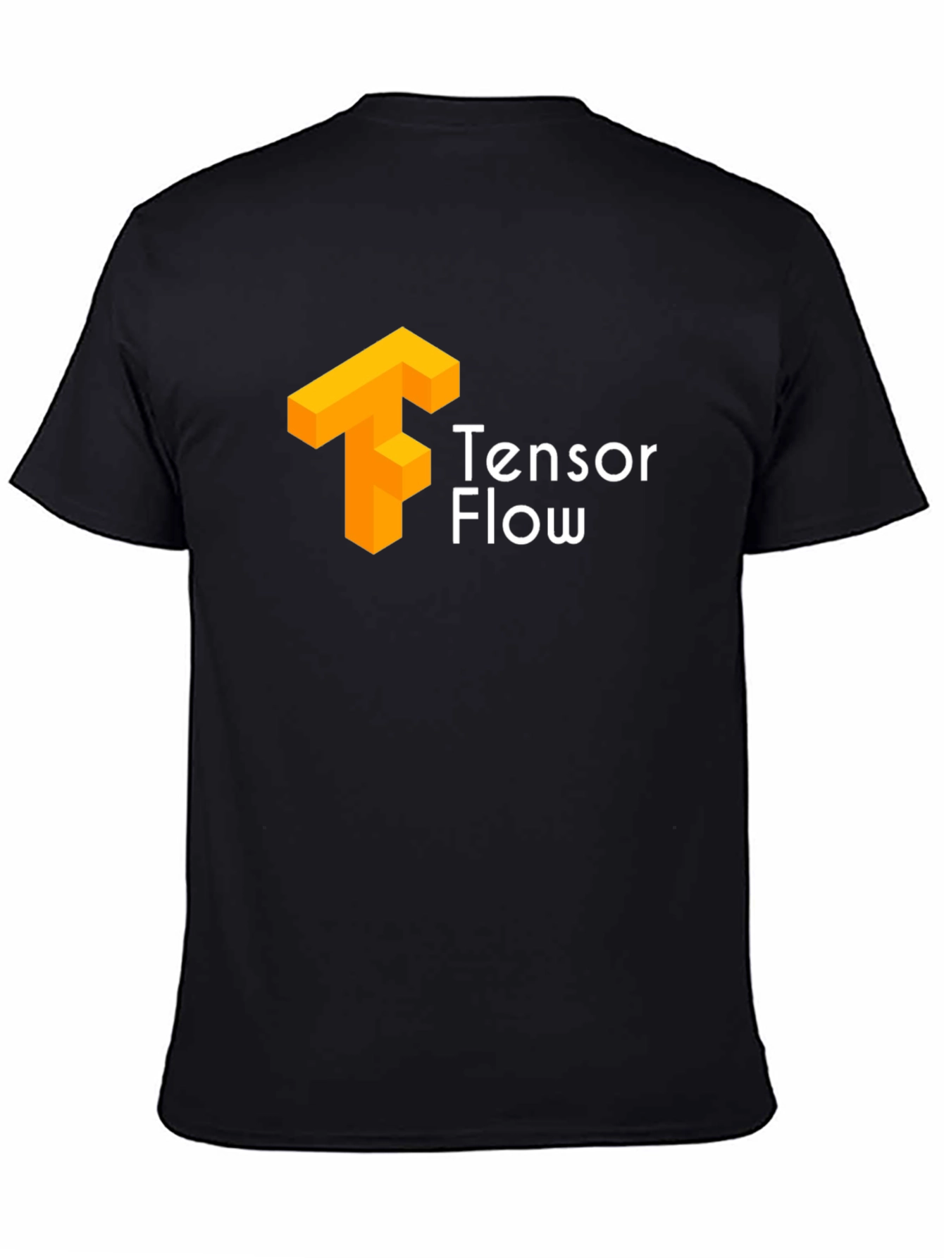 TensorFlow T-Shirt - Black Casual Wear