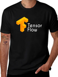 TensorFlow T-Shirt - Black Casual Wear