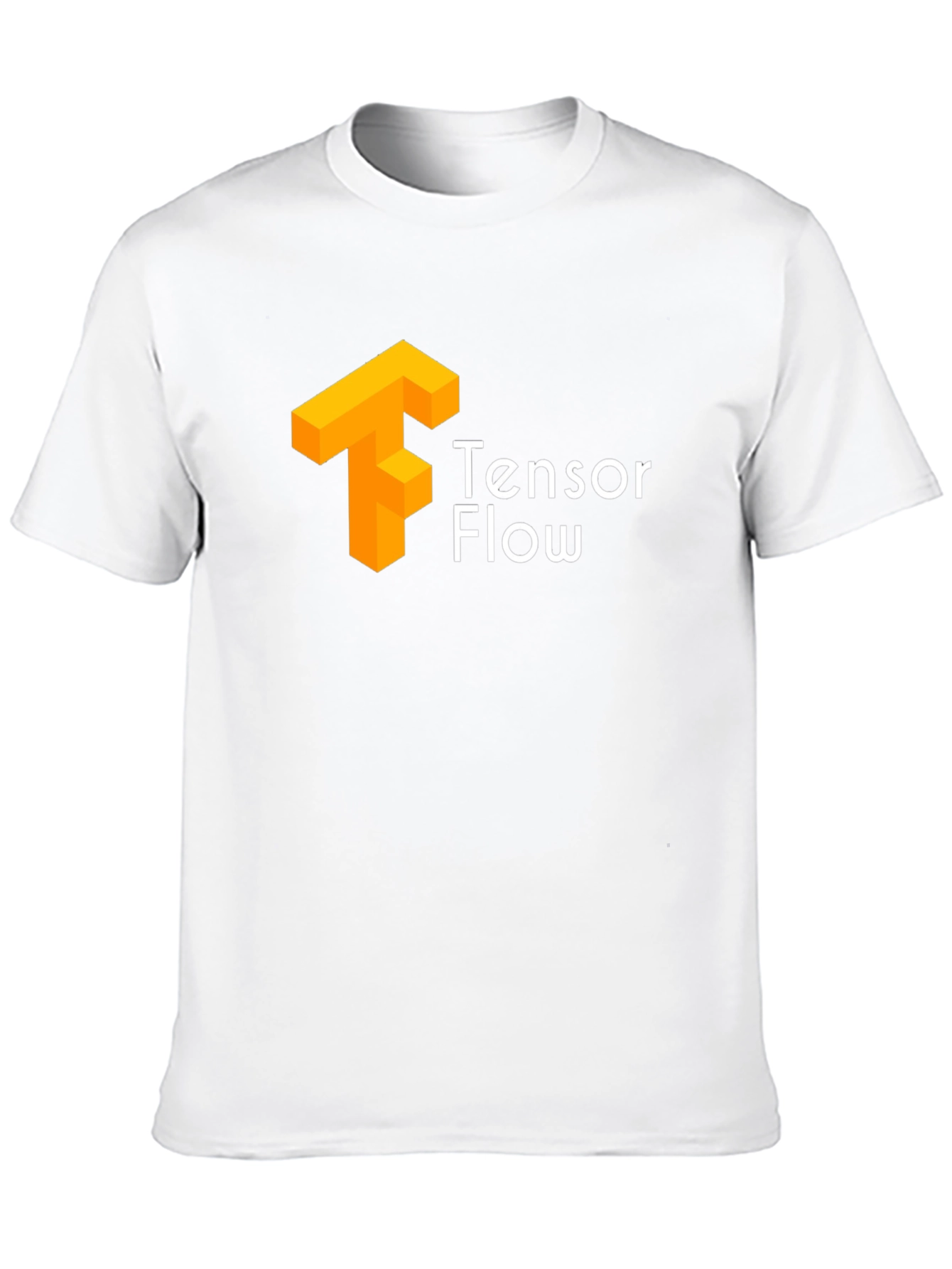 TensorFlow T-Shirt - Black Casual Wear
