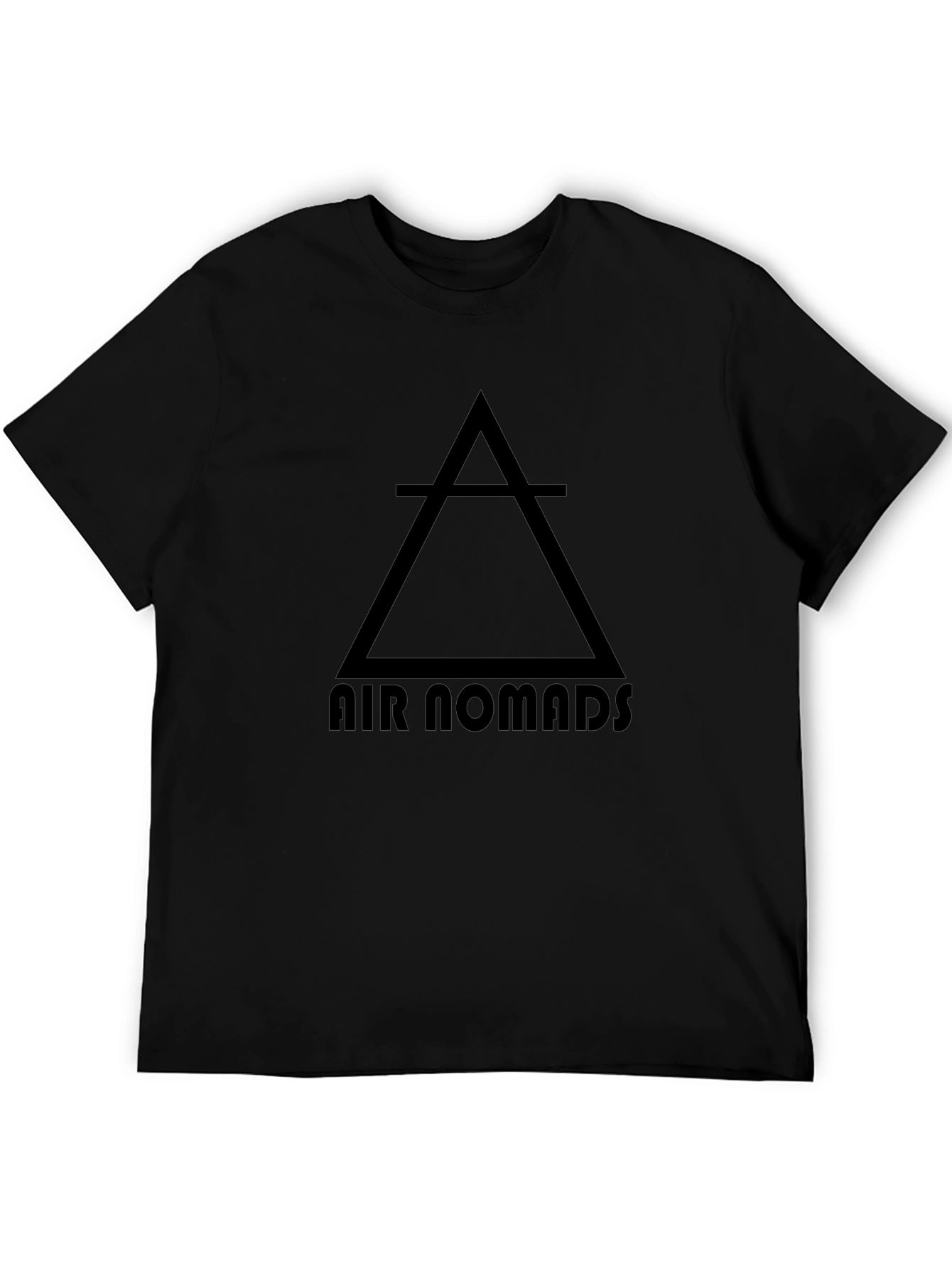 Air Nomads Graphic Tee - Black Cotton Shirt