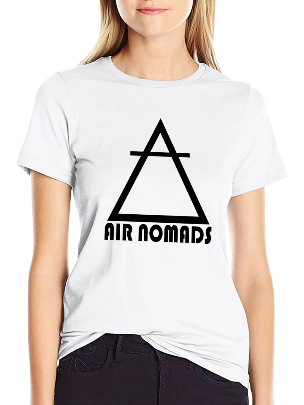 Air Nomads Graphic Tee - Black Cotton Shirt