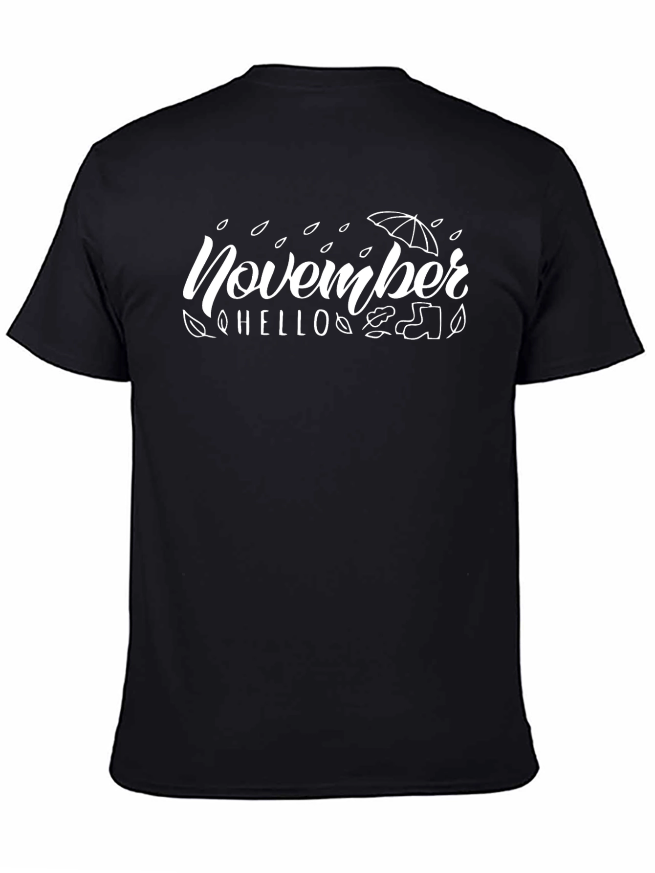 Hello November Black T-Shirt