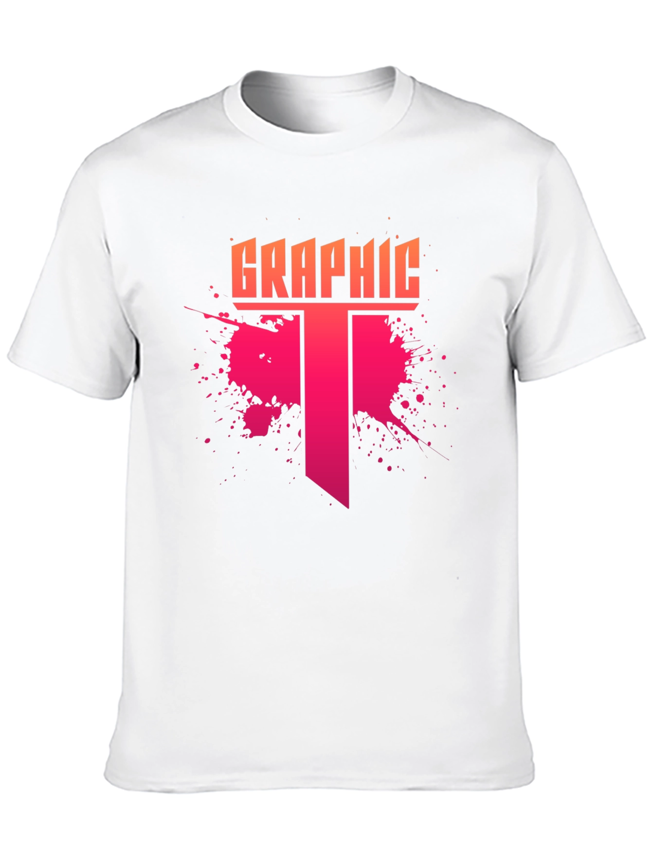 Graphic Tee - Mens Stylish Black T-Shirt