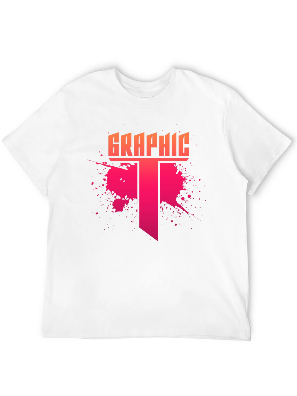 Graphic Tee - Mens Stylish Black T-Shirt