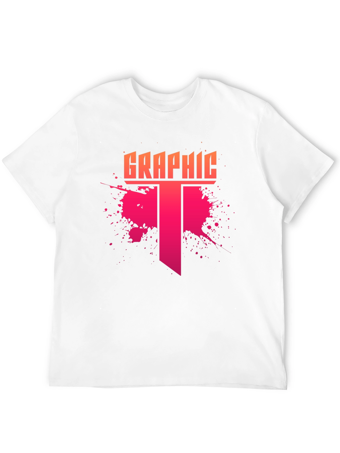 Graphic Tee - Mens Stylish Black T-Shirt